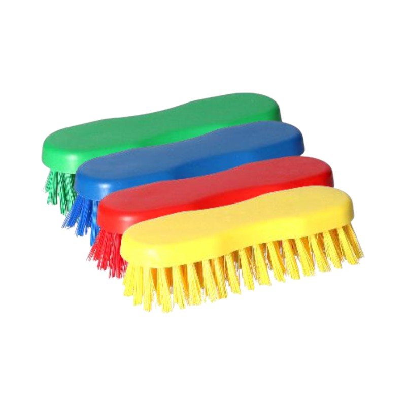 Brosse à main violon - dure - vert